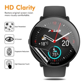 ivoler Pack of 6 Screen Protectors for Polar Ignite 3 Titanium/Polar Ignite 3, 3D Full Coverage [Wet Applied] [Anti-Scratch] [Bubble-Free] HD TPU Soft Film