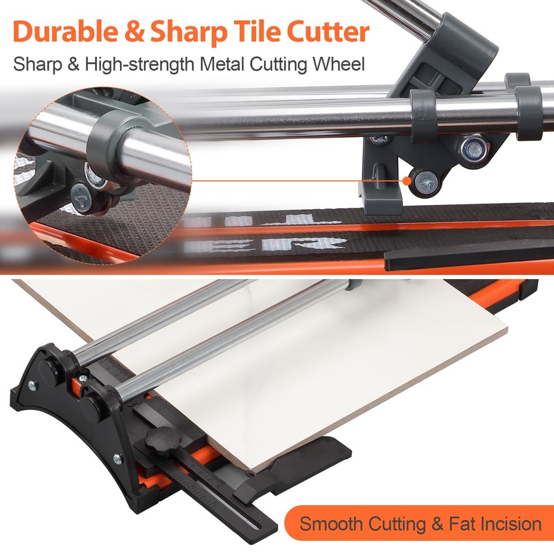 Manual Tile Cutter, 14 Inch Professional Ceramic Tile Cutter with