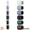 EMFA Caps for Round Pipes 12 mm Brown (RAL 8028)