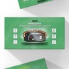 Mogico Motorcycle Accessories Nano Glass Dashboard Screen Protector Kit for