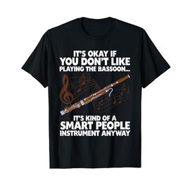 Funny Bassoon Design For Men Women Bassoonist Bassoon Lover T-Shirt