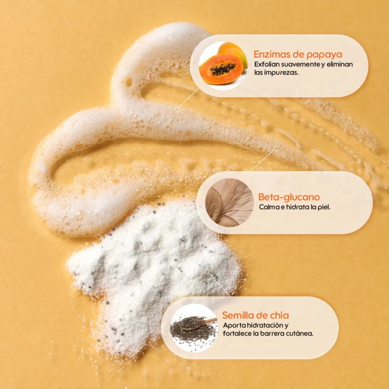 Limpiador Facial En Polvo Kiero Refining Enzyme Cleanser