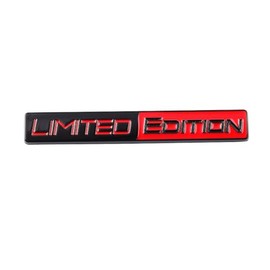 1PCS Car Sticker Limited Edition Truck Emblem Upgrade Badge 3D Metal Auto Racing Sport Emblem for Truck Fender Rear Trunk Side Decal with Sharp Lookin