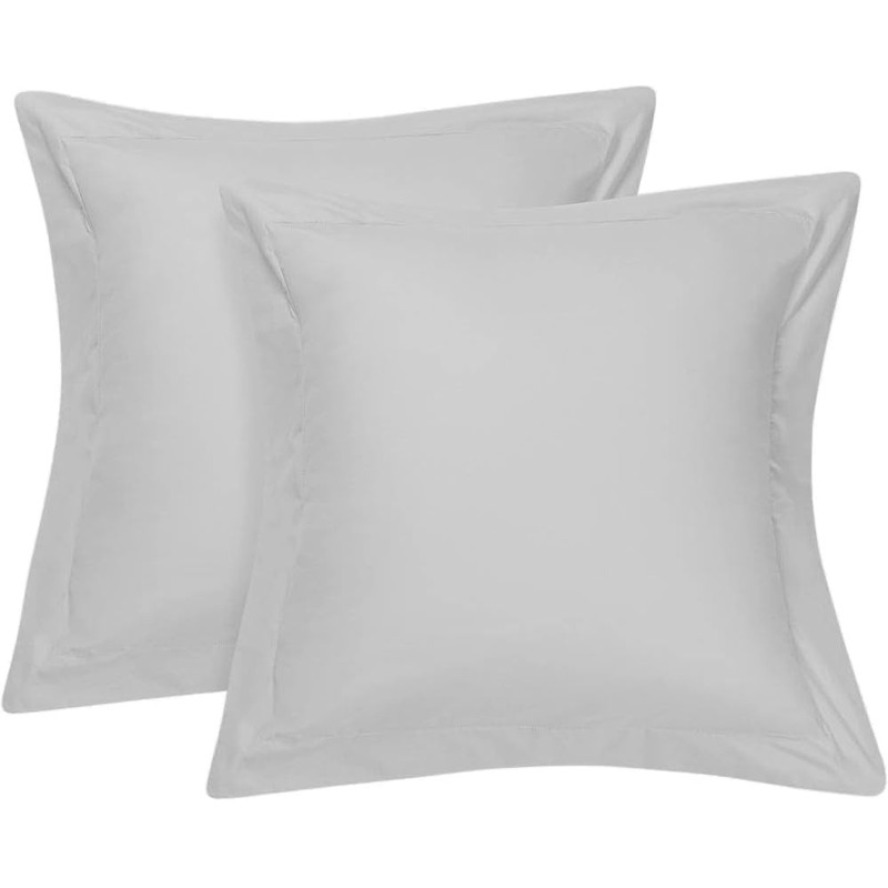Comfort Beddings Premium Quality Pillowcovers 100% Cotton Blend Square Pillow
