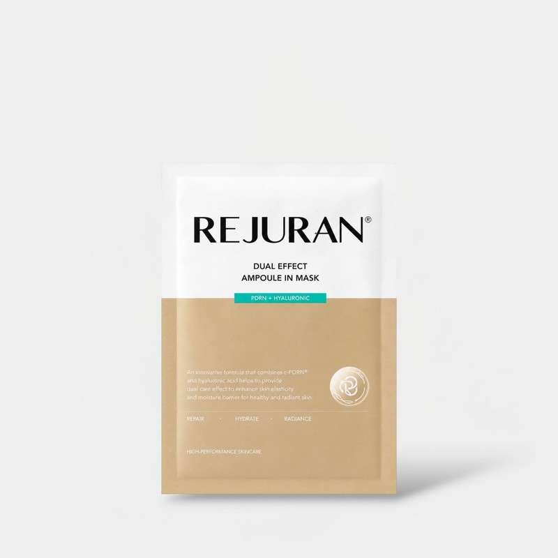 REJURAN Dual Effect Ampoule Mascarilla para Firmeza y Radiancia con