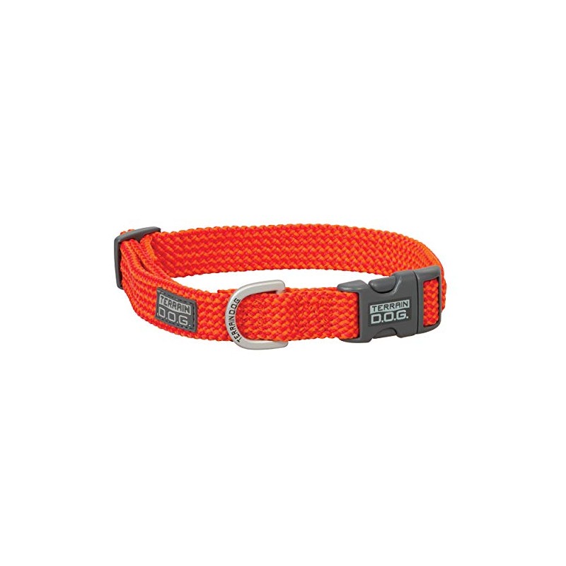 Elevation Snap-n-Go Collar, Medium, 3/4" x 13"-19", Orange/Red