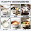 Pure Titanium Pot,2.5qt Saucepan with Lid, Stay-Cool Handle