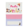 Sun-Star Stationery PostPet Goods, Letter Set, Mini Size, Gathering S8908508