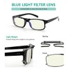 Eyekepper 3-pack Blue Light Blocking Clip-on Glasses