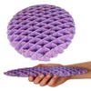 Toyland® 10cm (4") Morf Worm Fidget Toy - Purple Splatter