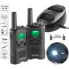 simvalley Communications Radios Set 10 KM: Set of 2 Cordless