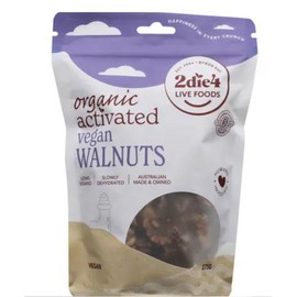 2die4 Live Foods Activated Organic Vegan Walnuts 275g