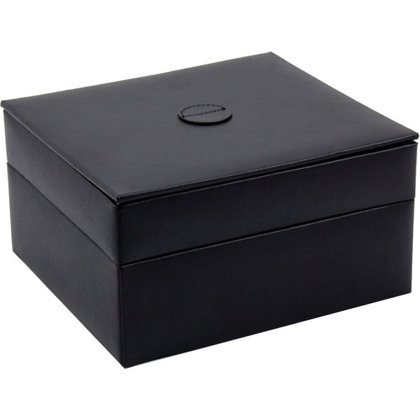 Multi-Compartment Jewelry Storage, Black