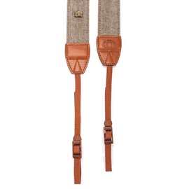 ANGO - Correa para Cámara Fotográfica con Sujetadores, Correa para cámaras réflex Digitales, Nikon, Canon, Sony, etc Correa Minimalista Vintage