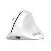 DELUX Ergonomic Mouse Wireless Small Vertical Mouse (M618AIR-White)