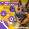 Terixe 4 Pack Tie Down Kit for Ruffland Kennel -