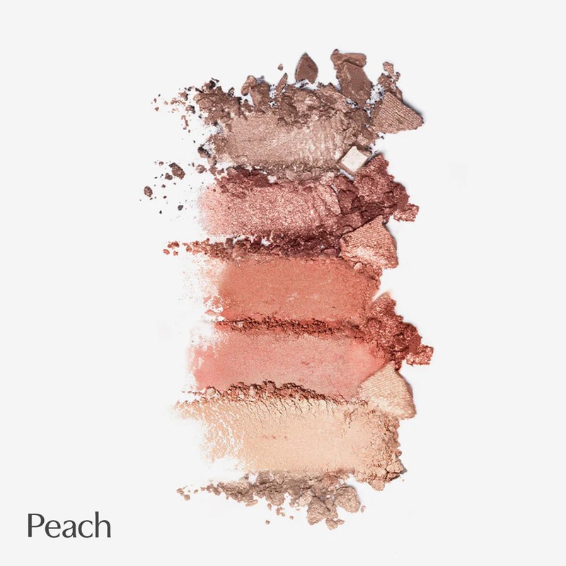 Nude By Nature Natural Illusion Eye Palette, Soft Rose