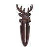 Cast Iron Stag Head Wall Thermometer