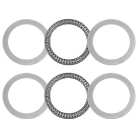 sourcing map AXK90120 Axial Needle Bearing with Washers 90mm Bore 120mm Outer Diameter 4mm Width Pack of 2