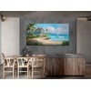 Anolyfi Tropical Wall Art for Living Room, Palm Tree Nature