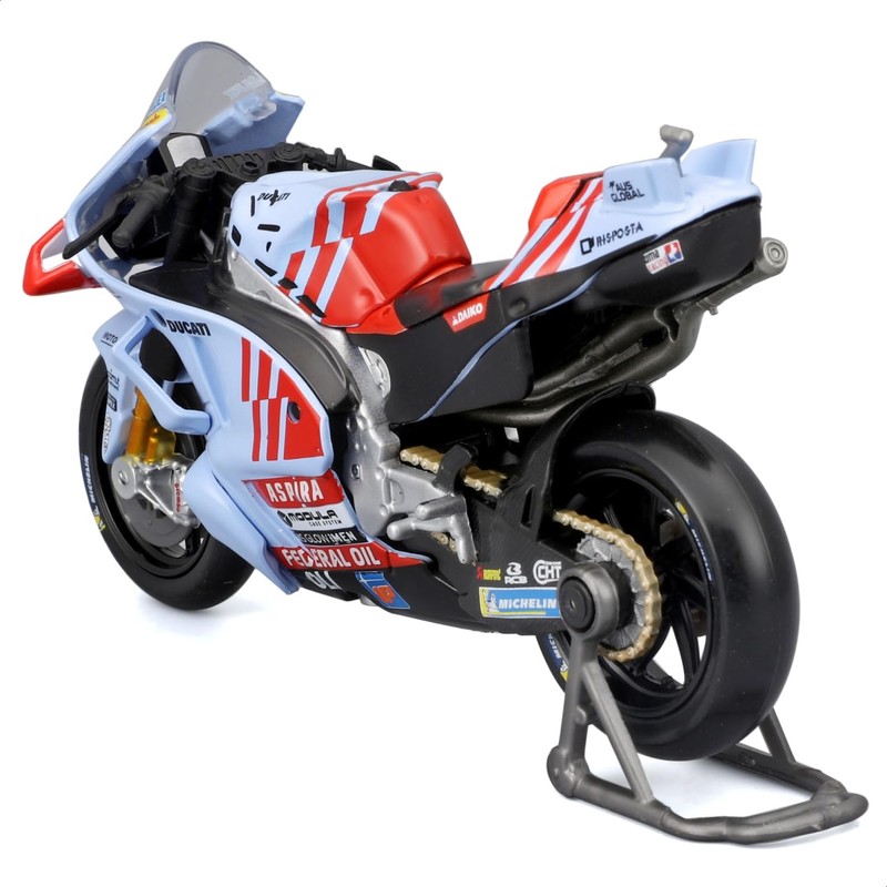 Maisto 36399#73 1/18 2024 Gracini Racing Ducati Desmosedice #73 Alex