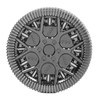 Hollow Hub Pattern ADHD Haptic Coin Portable Magnetic Anxiety Stress