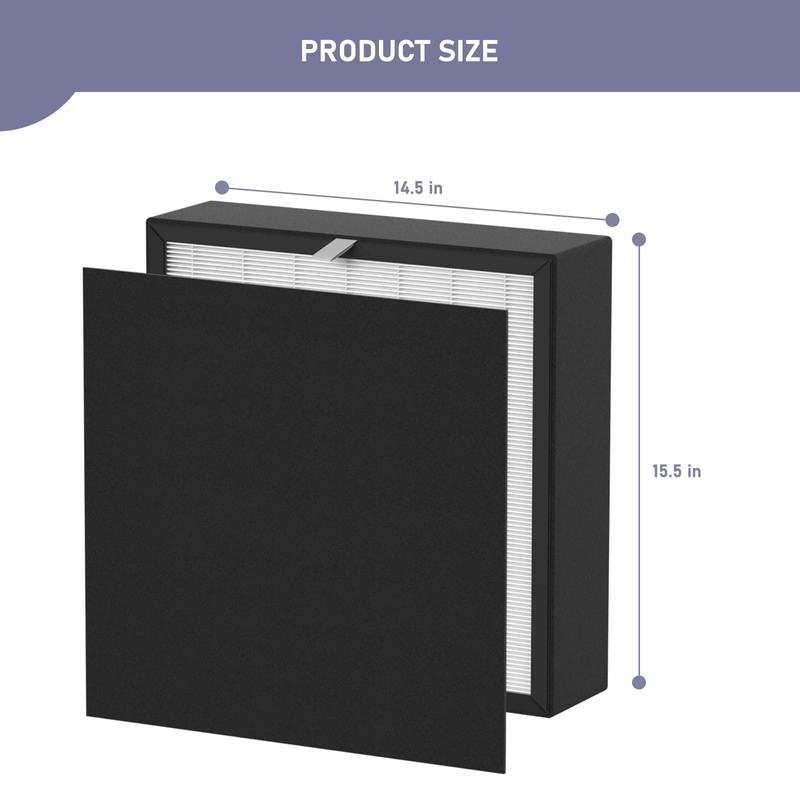 Ontheone BF35 Silver Carbon HEPA Filter Replacement Compatible with A-len