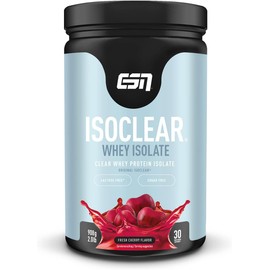 ESN ISOCLEAR Whey Isolate Protein Powder, Fresh Cherry, 908 g, Clear Whey