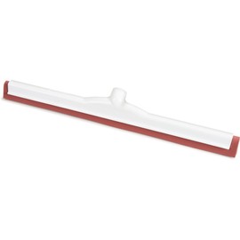 SPARTA Flo-Pac Moss Foam Floor Squeegee Window Squeegee with Plastic Frame for Floor, Bathroom, Kitchen, Concrete, Tile, Garage, Commercial Use, 22 Inches, Red