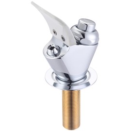 Central Brass 10360 Drinking Faucet in Chrome Commercial Quality Easy 3-Step Installation Drinking Fountain Bubbler w/Flexible Mouth Guard