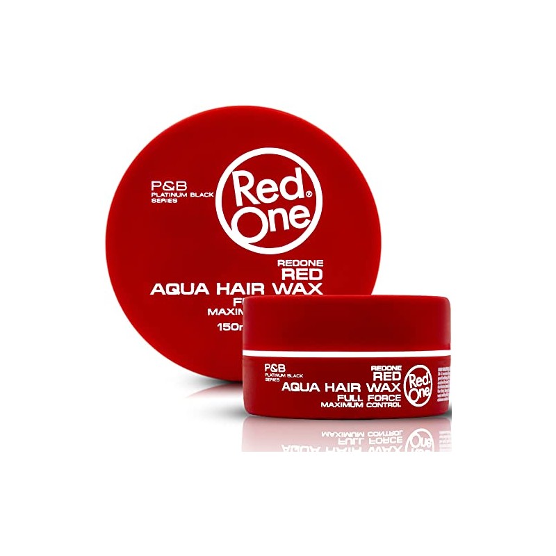 RedOne Aqua - Cera para el pelo, color rojo
