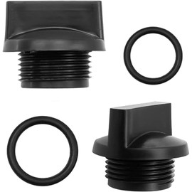 SAOIGEJUA (2/pack) 63405 Water Drain Thread P-ump Plug & Seal O-Ring fits for Harbor Freight Predator 2 Inch 3 Inch P-ump Fit for Honda 2" 3" 4" P-ump Fit for Pacific HydroStar 61986 68375 69774 P-ump