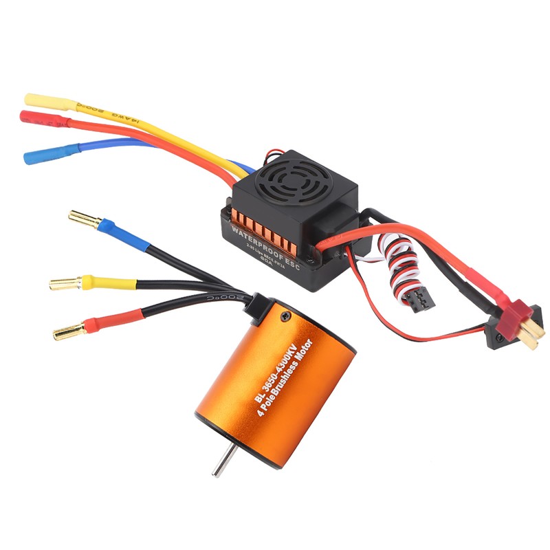 3650 4300KV Brushless Motor 60A ESC Upgrade Parts Accessory for