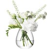 LSA International G1072-09-301 Flower Mini Table Vase H9.5cm Clear