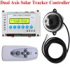 SZMWKJ Electronic Single/Dual Axis LCD Solar Panel Tracking Tracker Track