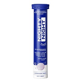 Nighty Night Sleep Effervescent Elderberry Flavour 14 Tablets