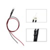 Diorama Lighting Chip LED 2mm White 20 Pieces with Wiring