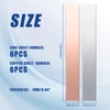 Zonon 12 Pcs Pure Copper Zinc Anode Sheet 99.9% High