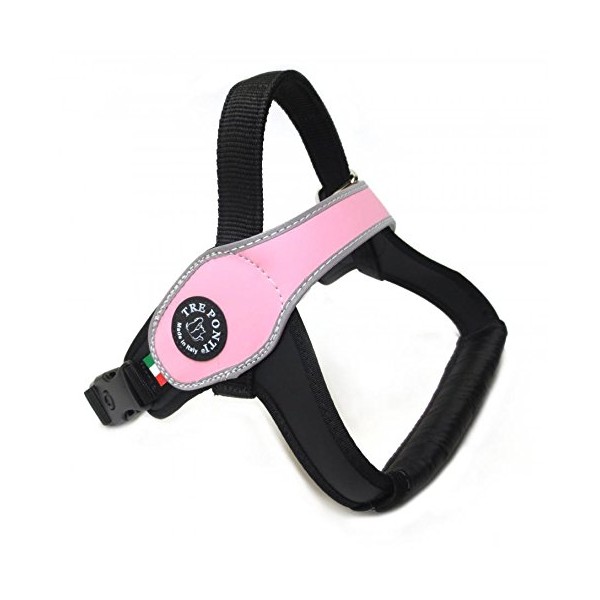 Tre Ponti Primo Dog Harness, Medium, Pink