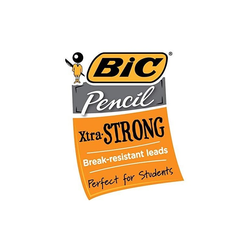 40 x BIC Matic Mechanical Pencils #2 with Eraser, HB,