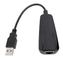 USB 2.0 Fast Ethernet LAN Adapter 10 100Mbps Plug and Play USB to RJ45 Network LAN Converter for Windows XP Vista 7 8 8.1 10 11