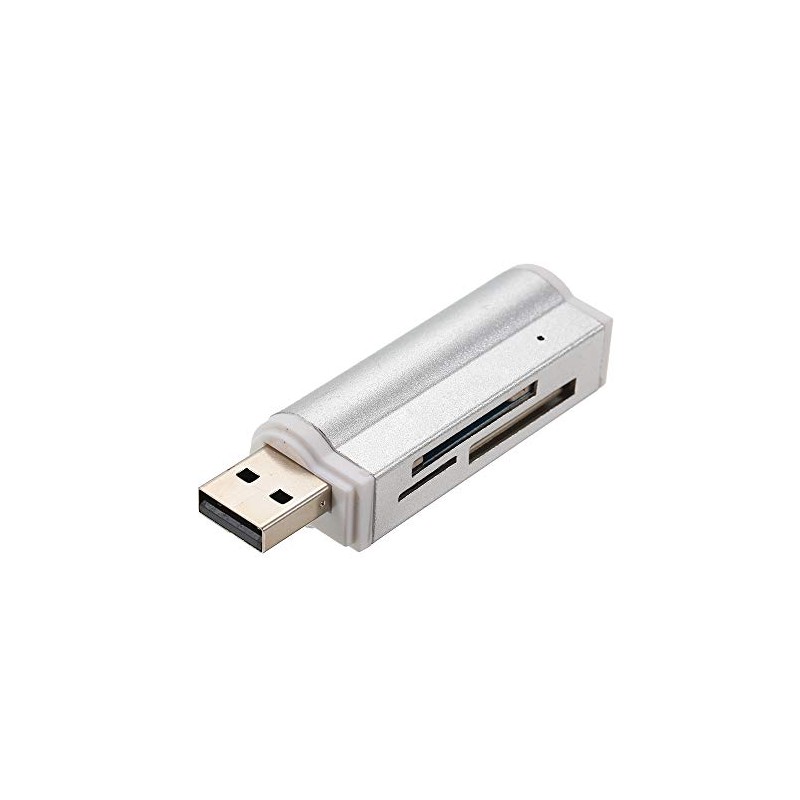 Lector de Tarjetas Todo en USB 2.0 Mini portátil para