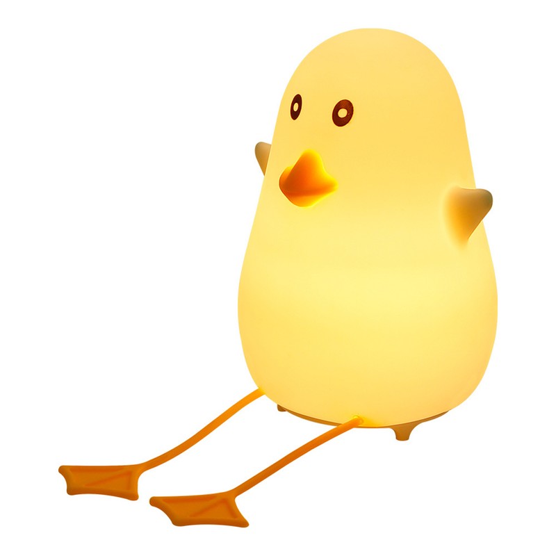 Duckling Night Light Sleep LED Light Night Lamp Soft Silicone