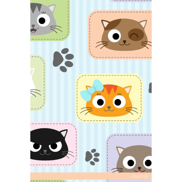 Journal: Cats Notebook Journal For Teens and Adults | 120