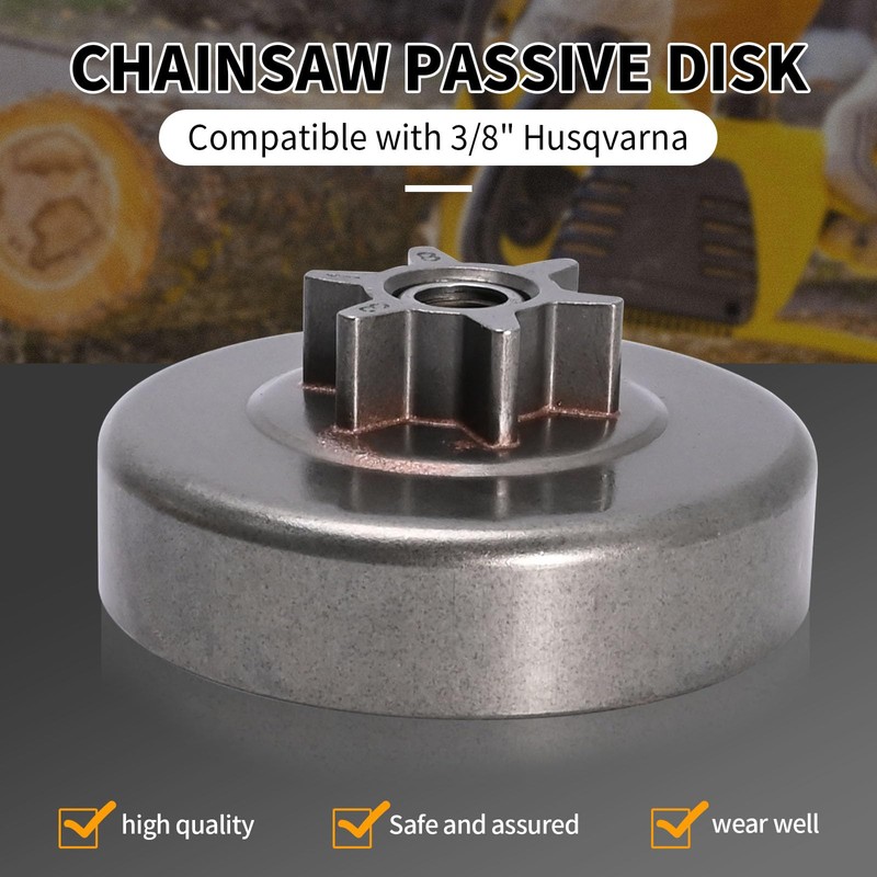 CADUFUELLY 3/8 Poulan Pro P3314 PP4218A Craftsman Chainsaw Sprocket Clutch