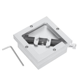 BGA Reballing Station Diagonal Universal Stencil Solder Aluminium Alloy Rework Kit Magnet Stencil Solder Rework Kit Soldering Station HT-90 90 x 90