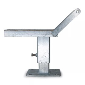 Unbranded Galvanized Boat Trailer Adjustable Winch Post Assembly