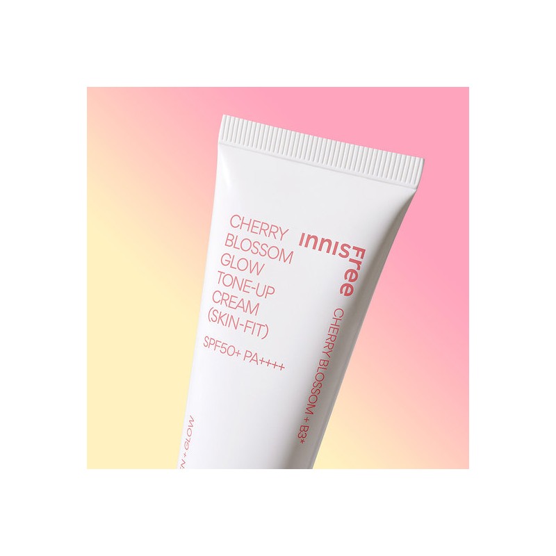 Innisfree King Cherry Blossom Glow Skin Fit Tone-Up Cream SPF50+