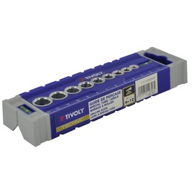 Tivoly 11110220005 Pilot 5 Drilling Guide Rectangular Ø4-12mm, Blue