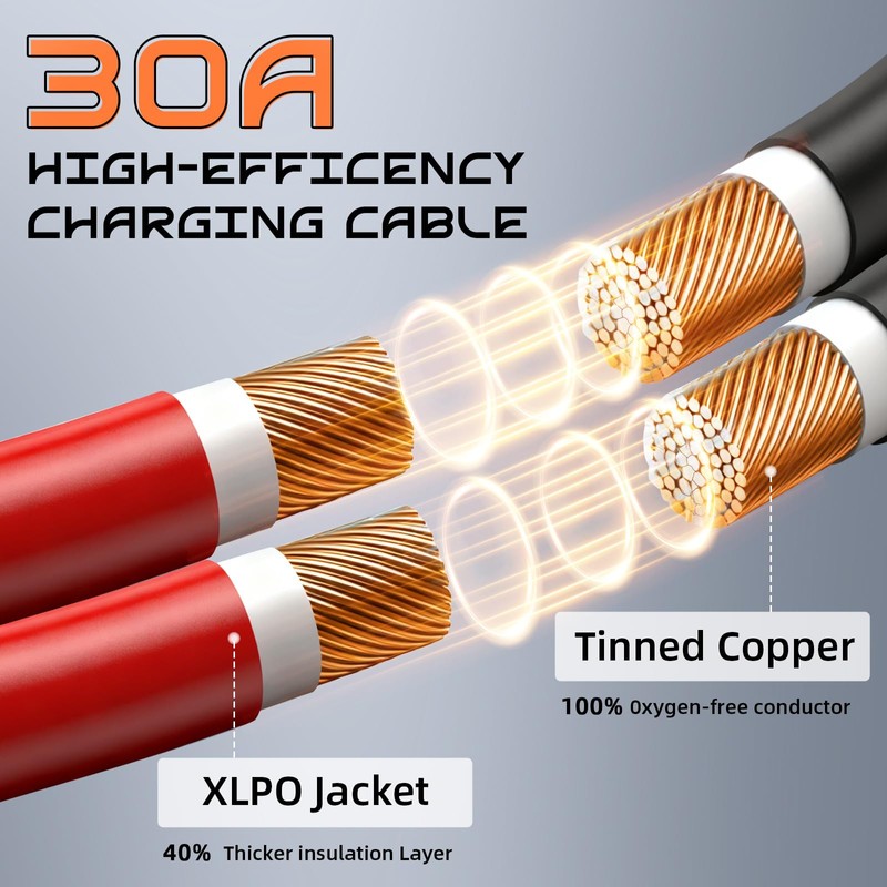 3FT 12AWG Solar to XT60i, Gibbab 3 6 10 16